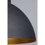 Cora Mini Pendant Black / Gold by Maxim Lighting