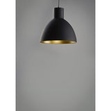 Cora Pendant Black / Gold by Maxim Lighting