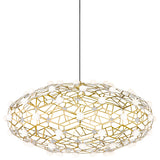 Coral Chandelier Medium Gold By Matteo - Front View