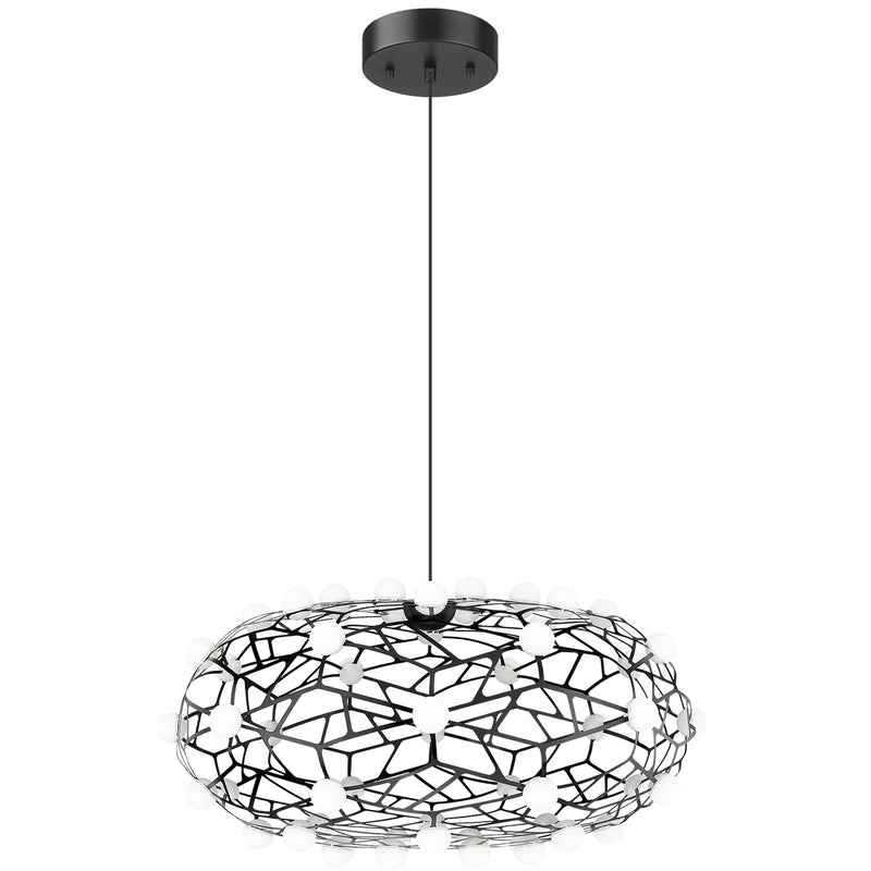Coral Chandelier Small Black By Matteo