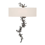 Coral Wall Sconce in Ink by Hubbardton Forge