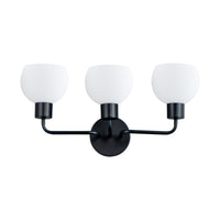 Coraline Bath Vanity Light Black by Maxim Lighting