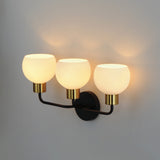 Coraline Bath Vanity Light Bronze / Satin Brass by Maxim Lighting