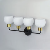 Coraline Bath Vanity Light Bronze / Satin Brass by Maxim Lighting