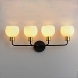 Coraline Bath Vanity Light Bronze / Satin Brass by Maxim Lighting