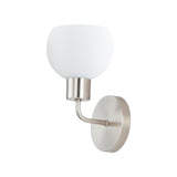 Coraline Wall Sconce Satin Nickel by Maxim Lighting