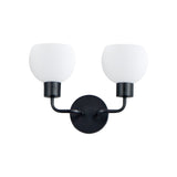 Coraline Wall Sconce Black by Maxim Lighting
