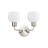 Coraline Wall Sconce Satin Nickel by Maxim Lighting