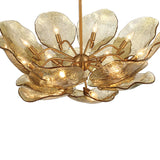 Corato Chandelier Brushed Brass Medium By Lib And Co With Light