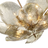 Corato Chandelier Brushed Brass Small By Lib And Co Detailed View
