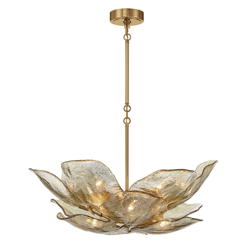 Corato Chandelier Brushed Brass Small By Lib And Co