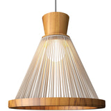 Corda Narrow Pendant Teak By Accord
