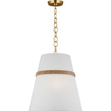 Cordtlandt Pendant — 18", rattan