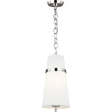 Cordtlandt Pendant — 8 1/8", Polished Nickel