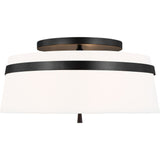 Cordtlandt Semi-Flushmount — 19", Aged Iron