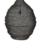 Corfu Pendant Light Powder Coated Matte Black By Renwil Detailed View 1