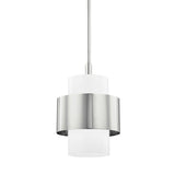 Corinth Pendant - 11 Inch - Polished Nickel by Hudson Valley