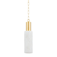 Corissa Pendant - Aged Brass