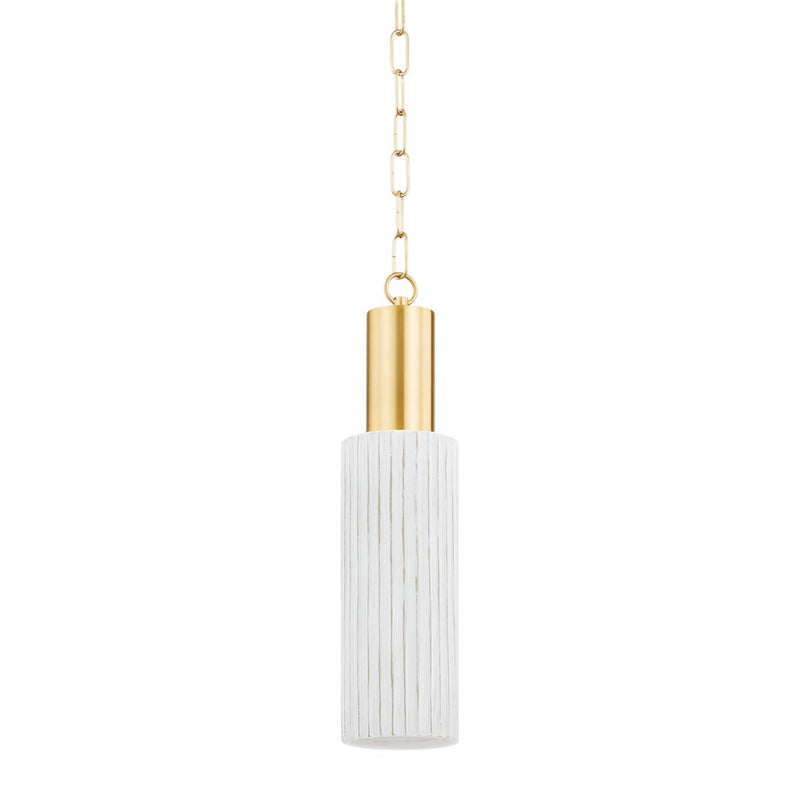 Corissa Pendant - Aged Brass