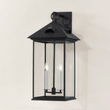 Corning Exterior Wall Sconce Extra Large By Troy Lighting Side View