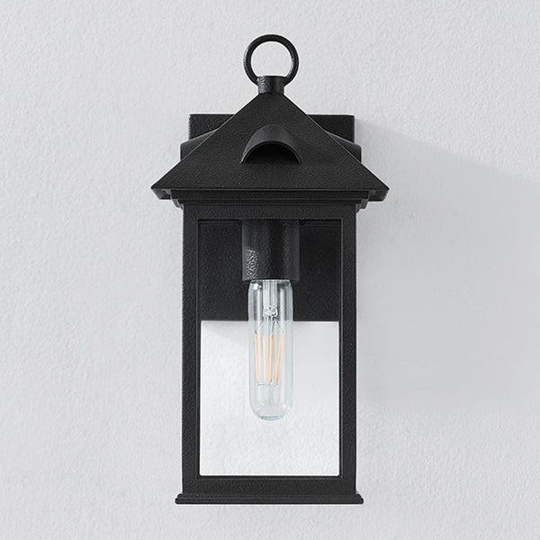 Corning Exterior Wall Sconce Small By Troy Lighting Front View