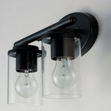 Corona Bath Vanity Light Black by Maxim Lighting