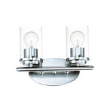 Corona Bath Vanity Light Polished Chrome by Maxim Lighting