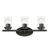 Corona Bath Vanity Light Black by Maxim Lighting