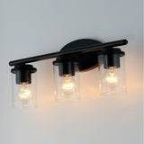 Corona Bath Vanity Light Black by Maxim Lighting