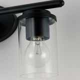 Corona Bath Vanity Light Black by Maxim Lighting