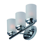Corona Bath Vanity Light Polished Chrome by Maxim Lighting