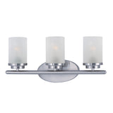 Corona Bath Vanity Light Satin Nickel by Maxim Lighting