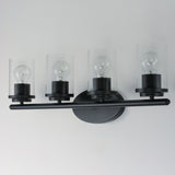 Corona Bath Vanity Light Black by Maxim Lighting