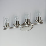 Corona Bath Vanity Light Satin Nickel by Maxim Lighting