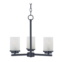 Corona Chandelier Black by Maxim Lighting