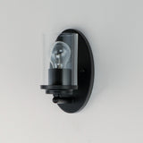 Corona Wall Sconce Vanity Light Black by Maxim Lighting