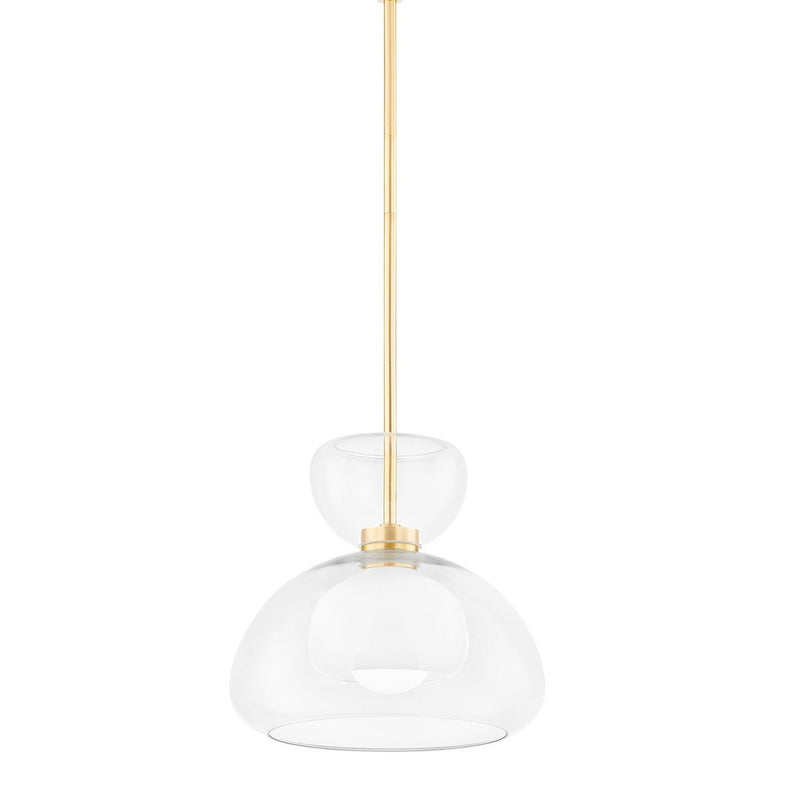 Cortney Pendant - Aged Brass