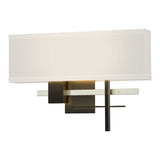 Cosmo Sconce - Black Sterling Flax