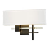 Cosmo Sconce - Black Sterling Natural Anna