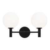 Cosmo Wall Sconce 17 Inch Black Opal