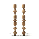 Costantina Floor Lamp Wood By Mogg Side View1