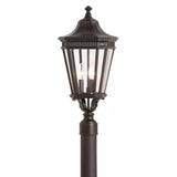 Cotswold Lane Post Lantern — 22.5 Inch, Grecian Bronze