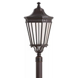 Cotswold Lane Post Lantern — 27.5 Inch, Grecian Bronze