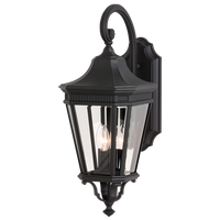 Cotsworld Outdoor Lantern Black Medium By Generation Lighting