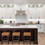 CounterLED Linear Under Cabinet Light by Dals under a kitchen cabinet