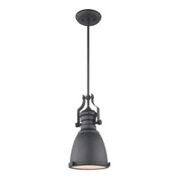 Cresswell Series Pendant 8 Inch Matte Black