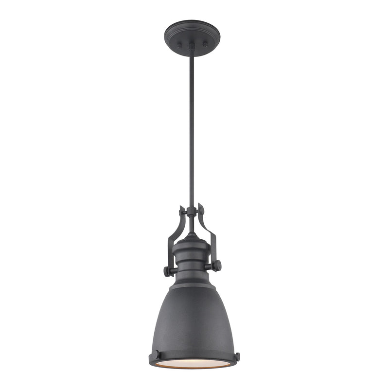 Cresswell Series Pendant 8 Inch Matte Black