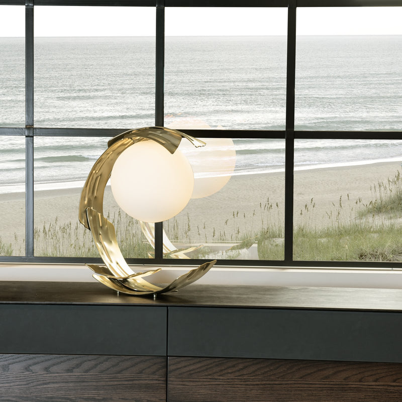 Crest Table Lamp By Hubbardton Forge-Lifestyle View