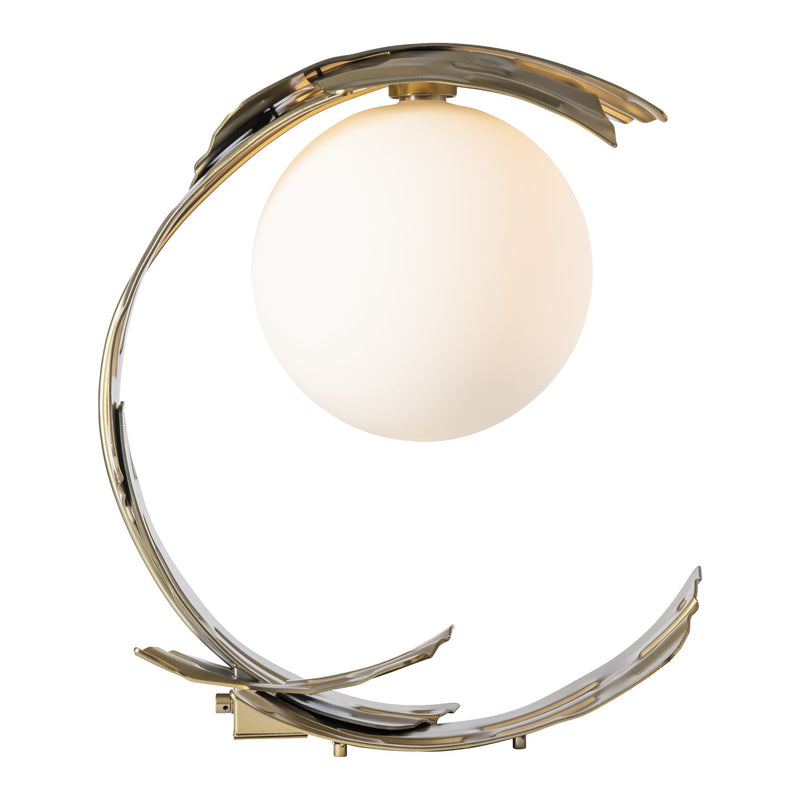 Crest Table Lamp - Modern Brass