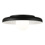 Creston Ceiling Light 15 7/8 Inch Matte Black